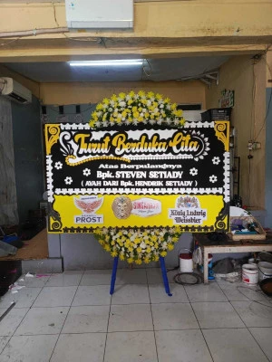 Papan Bunga di Sukolilo